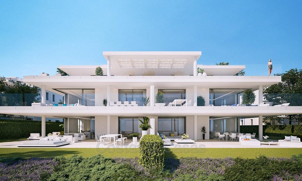 Appartements Modernes et Exclusives à vendre, en premier ligne de Mer, New Golden Mile, Marbella - Estepona 3032