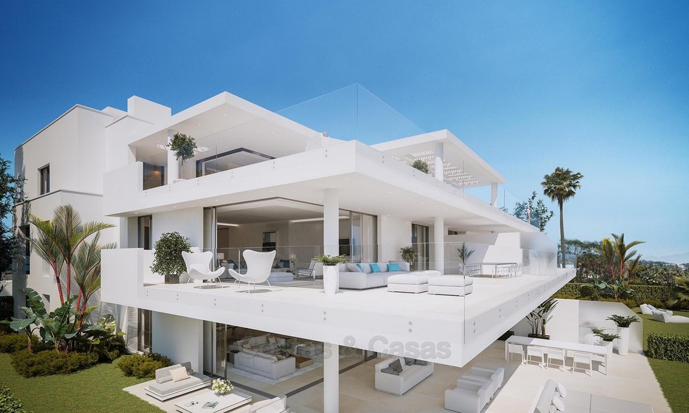 Appartements Modernes et Exclusives à vendre, en premier ligne de Mer, New Golden Mile, Marbella - Estepona 3035