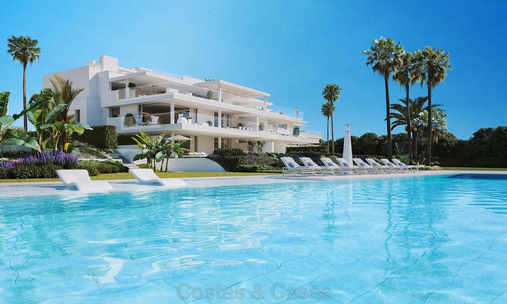 Appartements Modernes et Exclusives à vendre, en premier ligne de Mer, New Golden Mile, Marbella - Estepona 3036