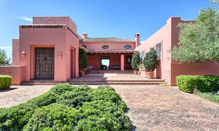 Villa de style Espagnol Vue Panoramique à vendre Luxueux Resort de Golf sécurisé Benahavis - Marbella 3174 