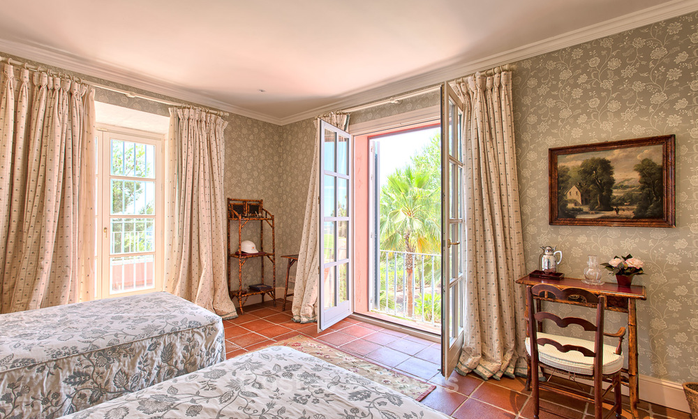 Villa de style Espagnol Vue Panoramique à vendre Luxueux Resort de Golf sécurisé Benahavis - Marbella 3183