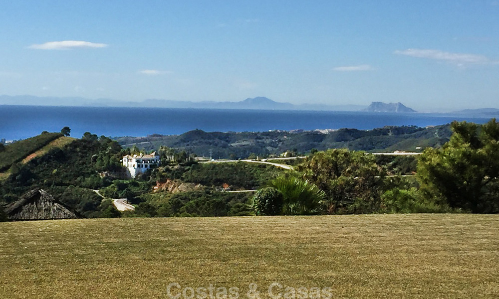 Villa de style Espagnol Vue Panoramique à vendre Luxueux Resort de Golf sécurisé Benahavis - Marbella 3172