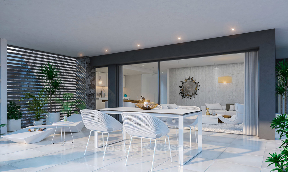 Nouveaux appartements modernes à vendre sur le New Golden Mile, entre Marbella et Estepona 3393