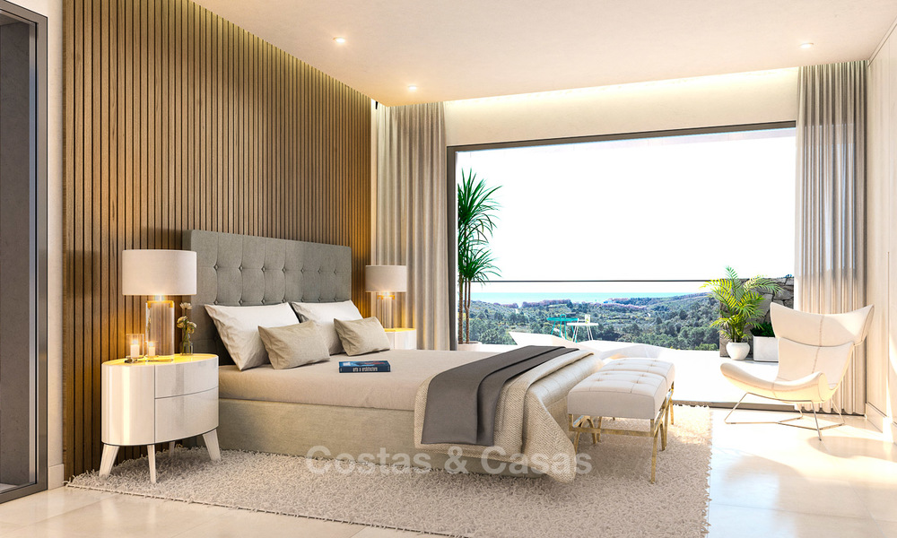 Nouveaux appartements modernes à vendre sur le New Golden Mile, entre Marbella et Estepona 3396