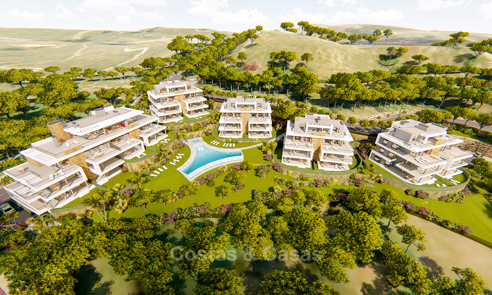 Nouveaux appartements modernes à vendre sur le New Golden Mile, entre Marbella et Estepona 3401