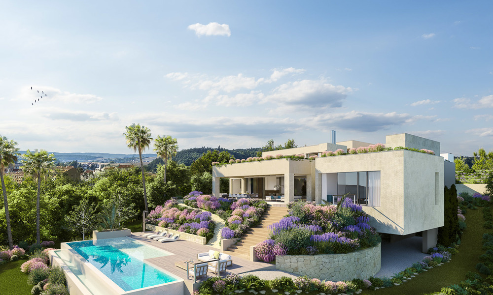 Villa spectaculaire et luxueuse à vendre, dans un complexe de golf exclusif, à Benahavis, Marbella 3484