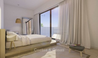 Nouvelles villas de luxe modernes et écologiques à vendre dans un petit développement à Casares - Estepona 3565 