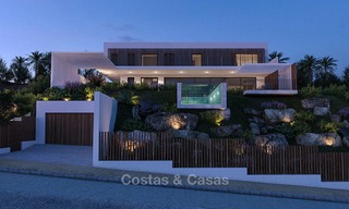 Nouvelles villas de luxe modernes et écologiques à vendre dans un petit développement à Casares - Estepona 3564 