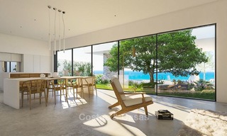 Nouvelles villas de luxe modernes et écologiques à vendre dans un petit développement à Casares - Estepona 3563 