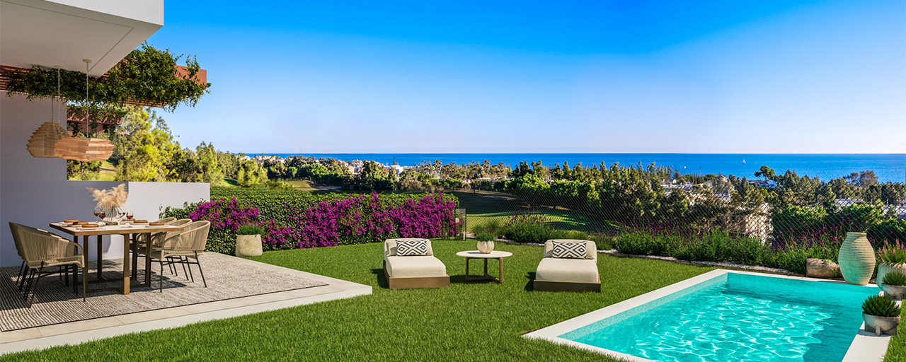 Nouveau projet de maisons mitoyennes à vendre, à deux pas du club de golf de Mijas Costa, Costa del Sol