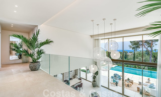 Extraordinaire villa contemporaine de luxe avec vue imprenable sur la mer à vendre à Sierra Blanca, Golden Mile, Marbella 27030 