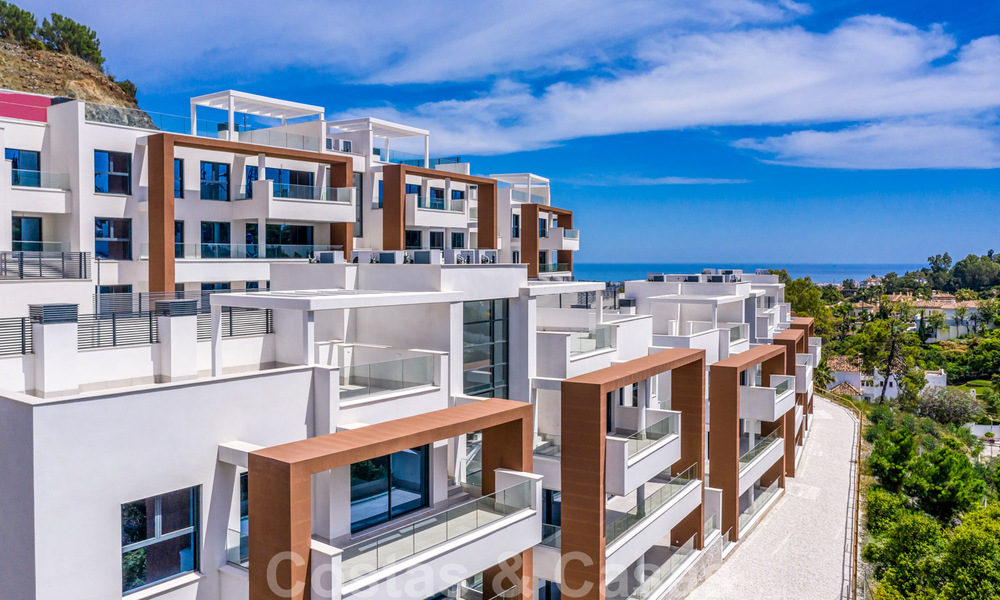 Nouveaux appartements modernes à vendre dans un quartier convoité de Benahavis - Marbella 32394
