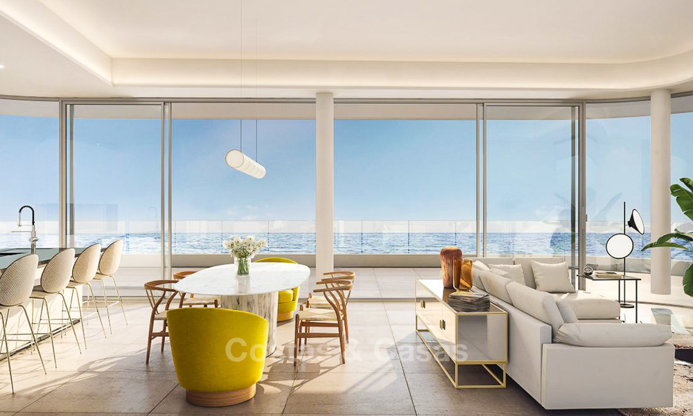 Nouveaux appartements modernes en bord de mer à vendre à Torremolinos, Costa del Sol. Prêt à emménager. Derniers appartements. 3717