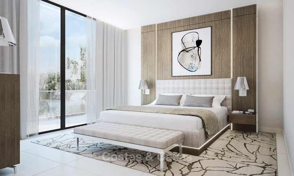 Deux nouvelles villas de luxe modernes et contemporaines avec vue mer à vendre à Benahavis - Marbella 3849