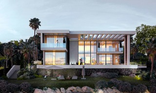 Deux nouvelles villas de luxe modernes et contemporaines avec vue mer à vendre à Benahavis - Marbella 3851 