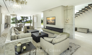 Nouvelle villa de luxe moderne et élégante à vendre à El Madroñal, Benahavis - Marbella 17146 