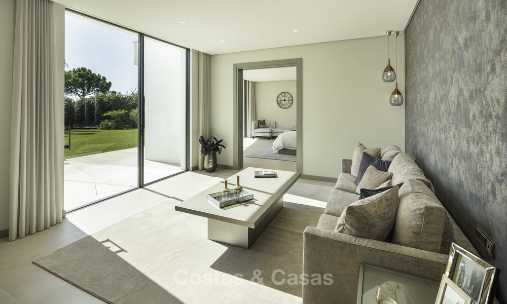 Nouvelle villa de luxe moderne et élégante à vendre à El Madroñal, Benahavis - Marbella 17150