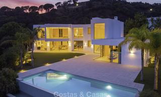 Nouvelle villa de luxe moderne et élégante à vendre à El Madroñal, Benahavis - Marbella 17165 