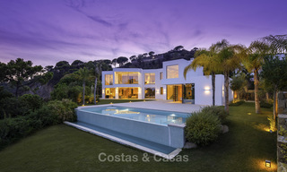 Nouvelle villa de luxe moderne et élégante à vendre à El Madroñal, Benahavis - Marbella 17166 