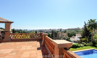 Villa de luxe, spectaculaire et moderne, de style andalou à vendre, New Golden Mile, Benahavis - Marbella 3949 