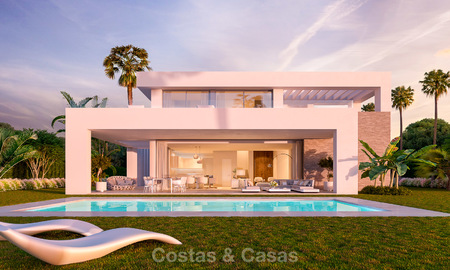 Villas de luxe, modernes à vendre dans un nouveau développement à Mijas, Costa del Sol 4063