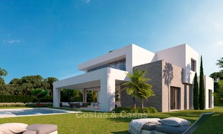 Villas de luxe, modernes à vendre dans un nouveau développement à Mijas, Costa del Sol 4066 