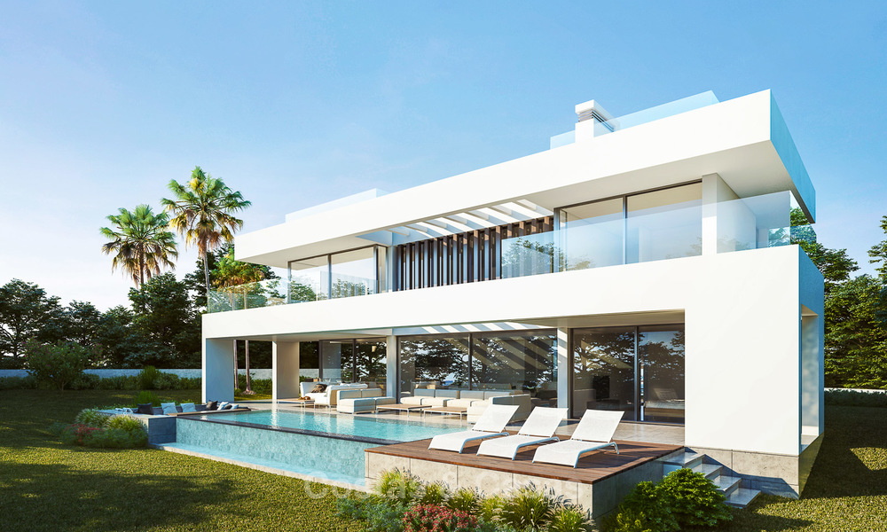 Villa de luxe, style contemporaine moderne à vendre avec des vues mer spectaculaires - Estepona, Costa del Sol 3997