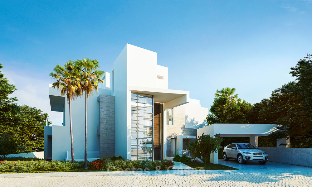 Villa de luxe, style contemporaine moderne à vendre avec des vues mer spectaculaires - Estepona, Costa del Sol 3999