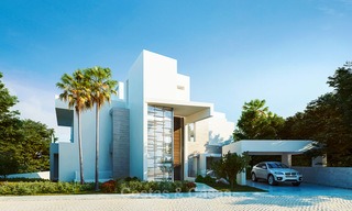 Villa de luxe, style contemporaine moderne à vendre avec des vues mer spectaculaires - Estepona, Costa del Sol 3999 