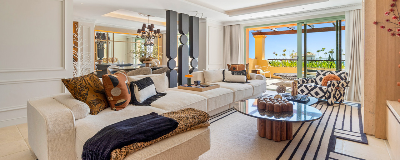 Penthouse duplex ultra-luxueux avec intérieur primé à vendre à Los Flamingos Golf Resort à Benahavis - Marbella