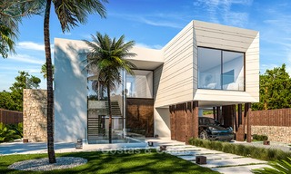 Majestueuse et luxueuse villa contemporaine à vendre dans une urbanisation exclusive en bord de mer, San Pedro, Marbella 4115 