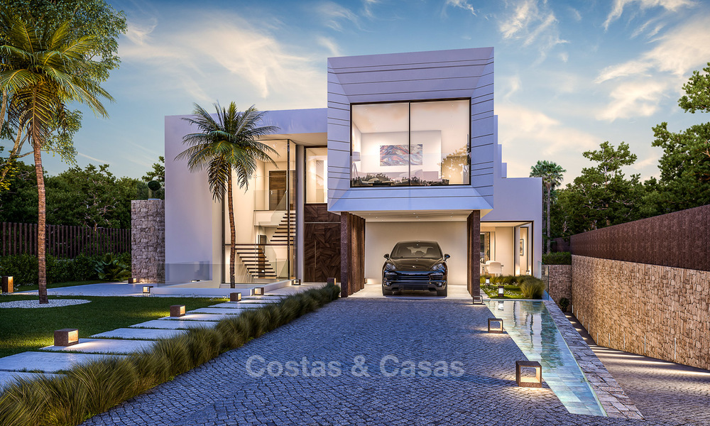 Majestueuse et luxueuse villa contemporaine à vendre dans une urbanisation exclusive en bord de mer, San Pedro, Marbella 4116