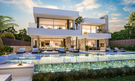 Majestueuse et luxueuse villa contemporaine à vendre dans une urbanisation exclusive en bord de mer, San Pedro, Marbella 4117