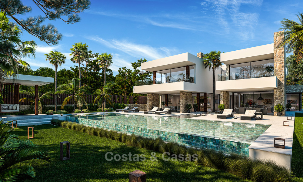 Majestueuse et luxueuse villa contemporaine à vendre dans une urbanisation exclusive en bord de mer, San Pedro, Marbella 4118