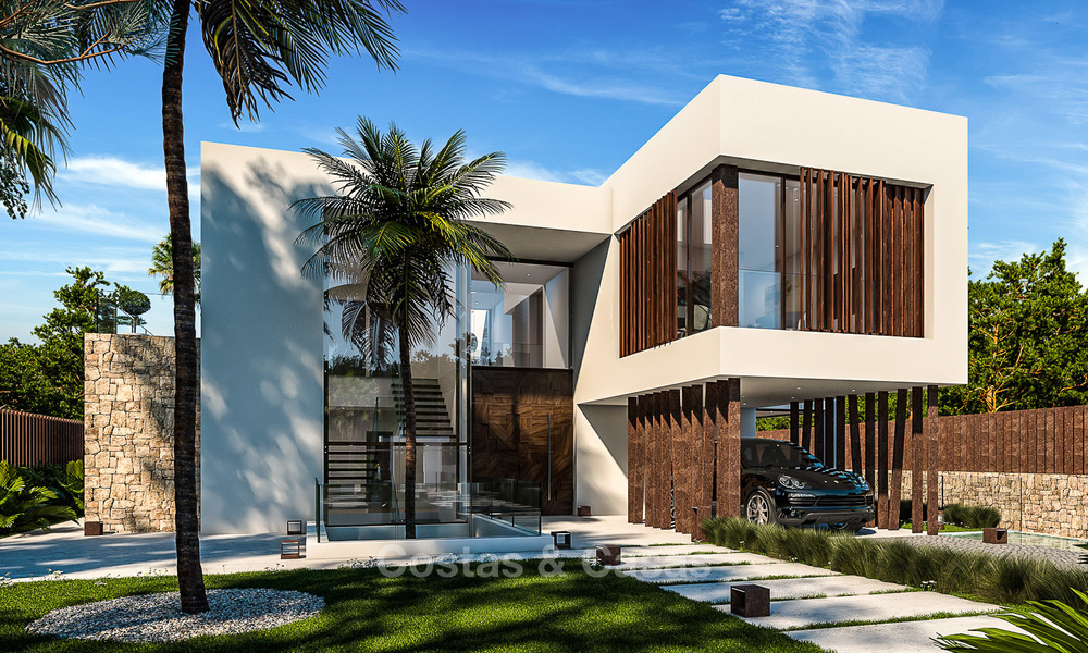 Majestueuse et luxueuse villa contemporaine à vendre dans une urbanisation exclusive en bord de mer, San Pedro, Marbella 4119