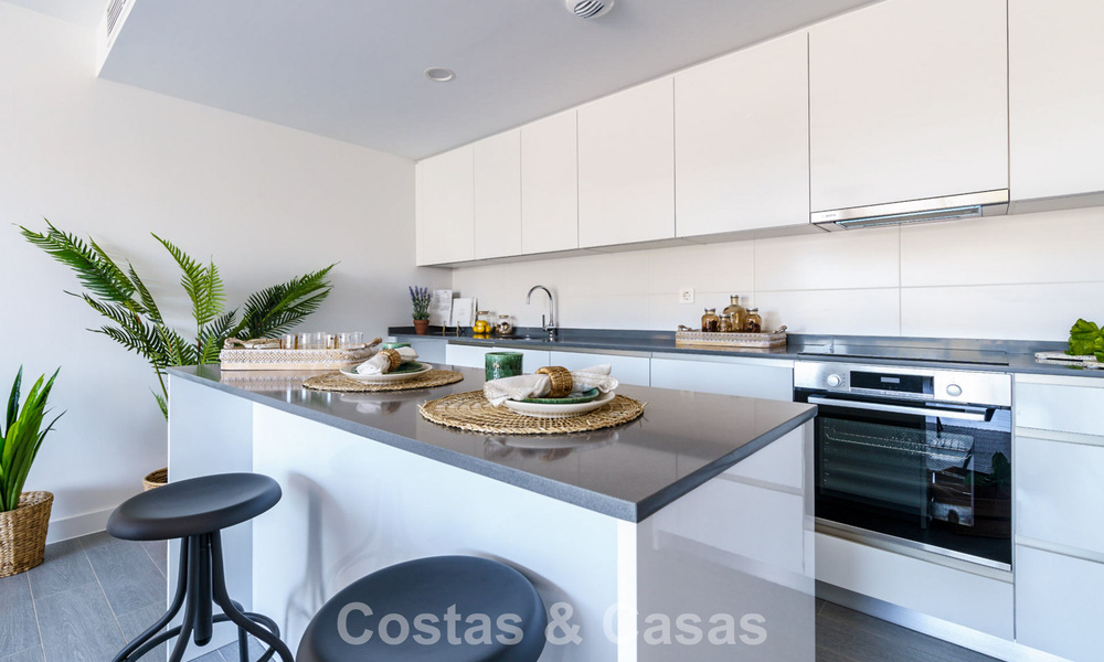 Appartements modernes à vendre dans un nouveau projet de construction contemporain à Mijas - Costa del Sol 780182