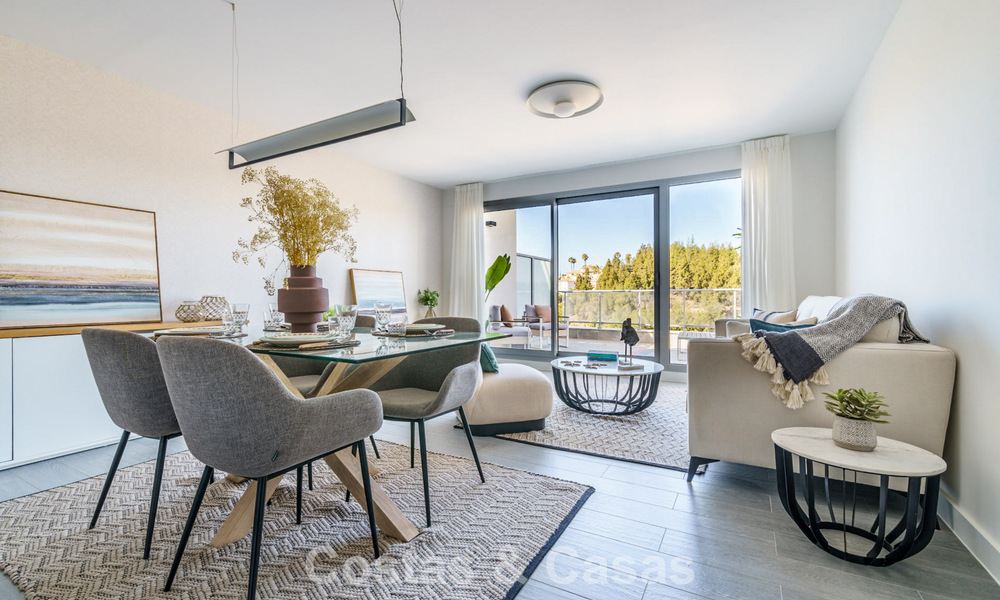 Appartements modernes à vendre dans un nouveau projet de construction contemporain à Mijas - Costa del Sol 780185