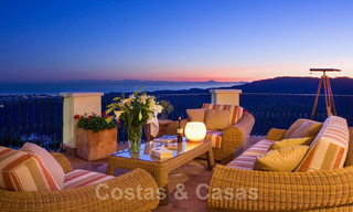 Villa exclusive à vendre, avec vue sur mer à un complexe exclusif dans la région de Marbella - Benahavis 22377 