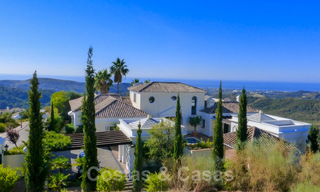 Villa exclusive à vendre, avec vue sur mer à un complexe exclusif dans la région de Marbella - Benahavis 22382 