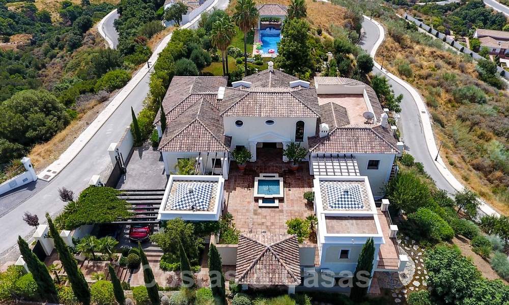 Villa exclusive à vendre, avec vue sur mer à un complexe exclusif dans la région de Marbella - Benahavis 22386
