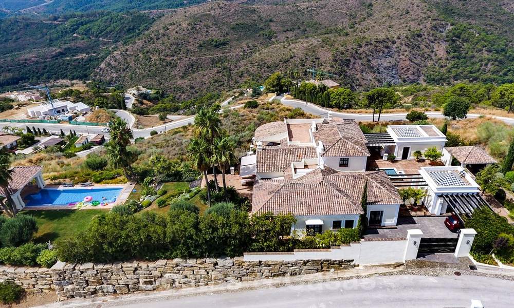 Villa exclusive à vendre, avec vue sur mer à un complexe exclusif dans la région de Marbella - Benahavis 22387