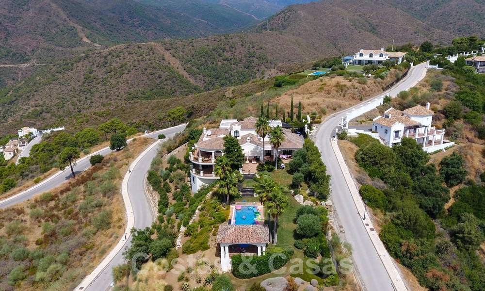 Villa exclusive à vendre, avec vue sur mer à un complexe exclusif dans la région de Marbella - Benahavis 22388