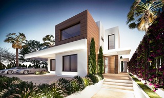 7 nouvelles villas modernes-contemporaines à vendre dans une urbanisation exclusive, sur le Golden Mile, Marbella 4855 