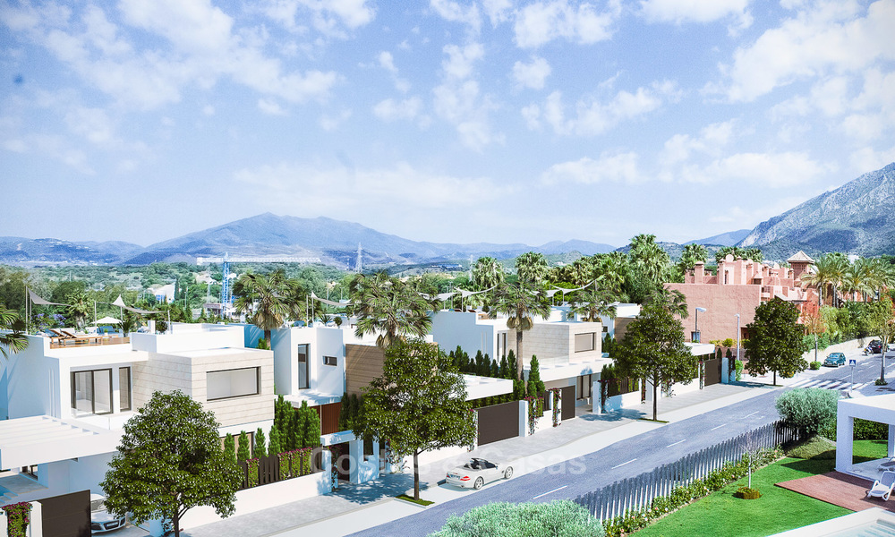 7 nouvelles villas modernes-contemporaines à vendre dans une urbanisation exclusive, sur le Golden Mile, Marbella 4858