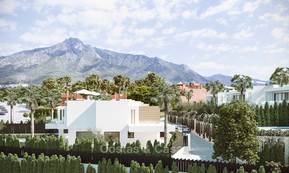 7 nouvelles villas modernes-contemporaines à vendre dans une urbanisation exclusive, sur le Golden Mile, Marbella 4859