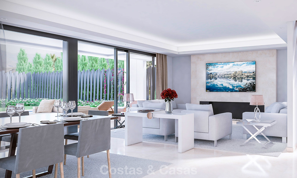 7 nouvelles villas modernes-contemporaines à vendre dans une urbanisation exclusive, sur le Golden Mile, Marbella 4860