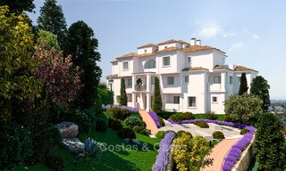 Beaux appartements de luxe à vendre dans un complexe exclusif à Nueva Andalucia - Marbella avec vue sur le golf et la mer 4316 