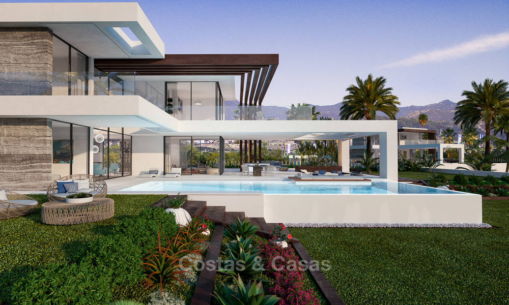 Offre spéciale! Villas de luxe, spacieuses et modernes avec de magnifiques vues sur mer à vendre dans un nouveau développement - entre Marbella et Estepona 4329