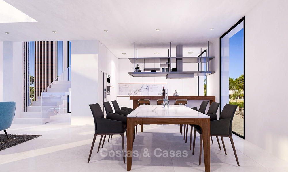 Offre spéciale! Villas de luxe, spacieuses et modernes avec de magnifiques vues sur mer à vendre dans un nouveau développement - entre Marbella et Estepona 4339