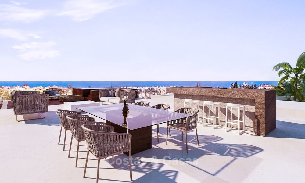 Offre spéciale! Villas de luxe, spacieuses et modernes avec de magnifiques vues sur mer à vendre dans un nouveau développement - entre Marbella et Estepona 4343
